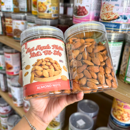 Hạt Hạnh Nhân Sấy Tách Vỏ Thơm Ngon 350g - Hũ Pet - HHNSTVHP350G