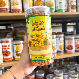 Bắp Vị Bò Lá Chanh Thơm Ngon 350g - Hộp Pet - BVBLCHP350G