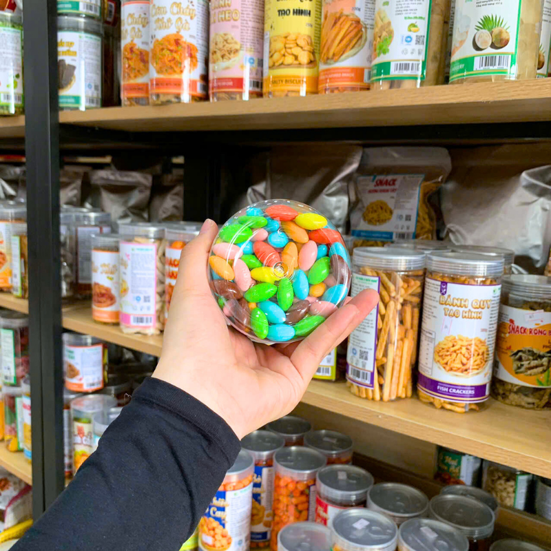 Giá sỉ kẹo Socola Nhộng 500g - Hũ Pet