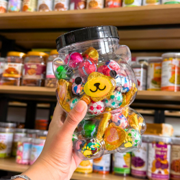 Kẹo Socola Mix Thơm Ngon 700g - Hộp Gấu Lớn - KSMHGL700G