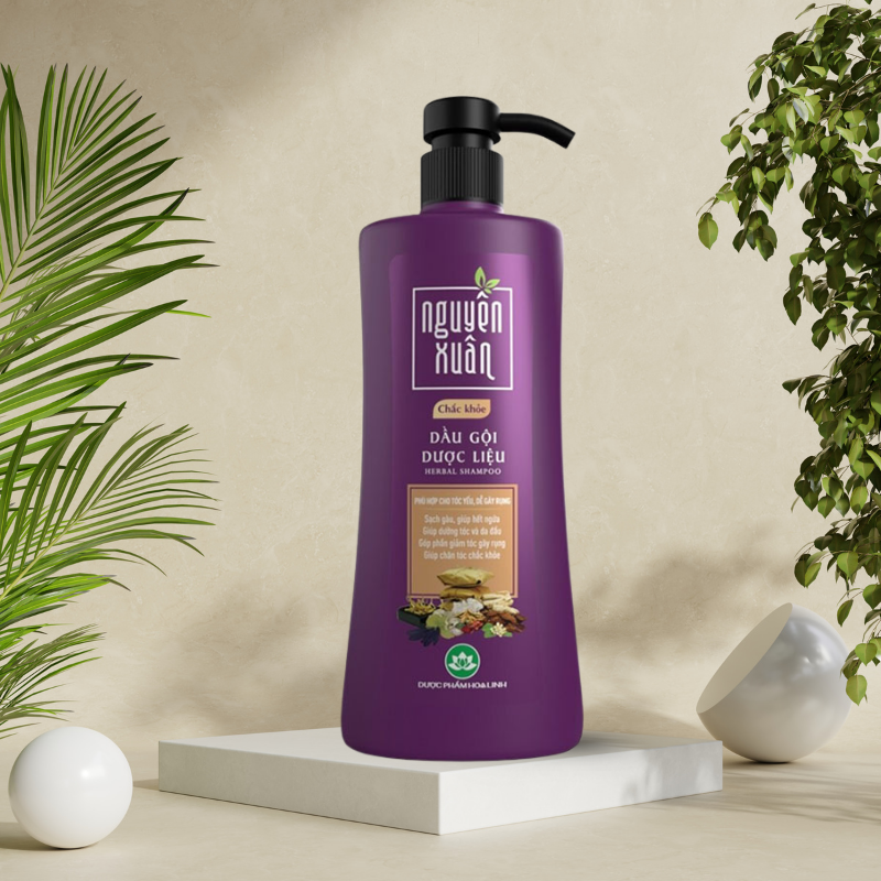 27386_62_20251213155907.png Dầu Gội Dược Liệu Nguyên Xuân Chắc Khỏe Cho Tóc Yếu 450ml - Màu Tím - DGTDNXTY450