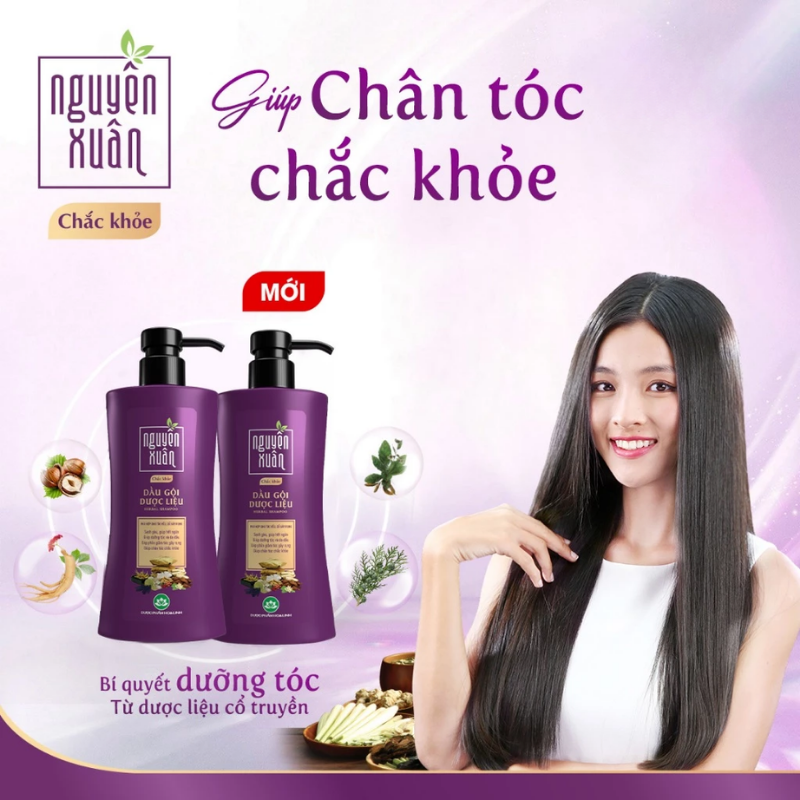 27386_65_20251213155911.png Dầu Gội Dược Liệu Nguyên Xuân Chắc Khỏe Cho Tóc Yếu 450ml - Màu Tím - DGTDNXTY450