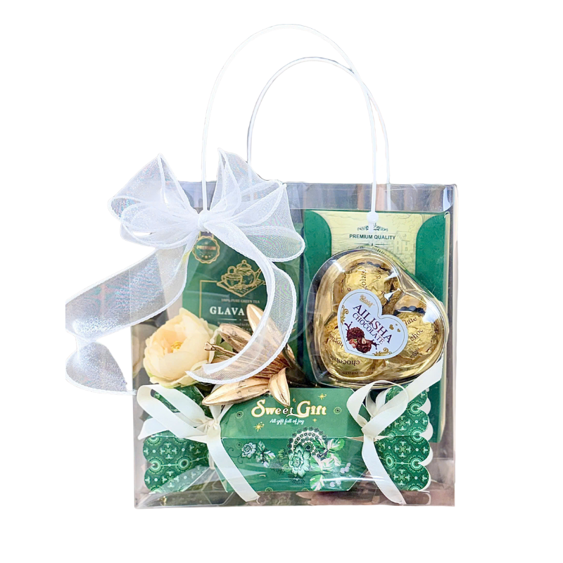 Giỏ Quà Tết Trong Suốt Nhiều Mẫu - Quà Tặng Tết Sang Trọng - Quà Trang Trí Tết