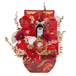 Giỏ Quà Tết Cao Cấp - Quà Tặng Tết Sang Trọng - Quà Trang Trí Tết - QTTT08