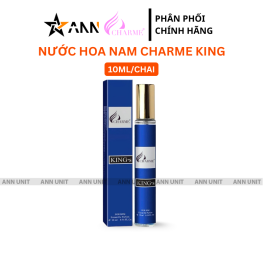 Nước Hoa Nam Charme King 10ml Hương Thơm Ngọt Ấm Nồng - 8936194698537