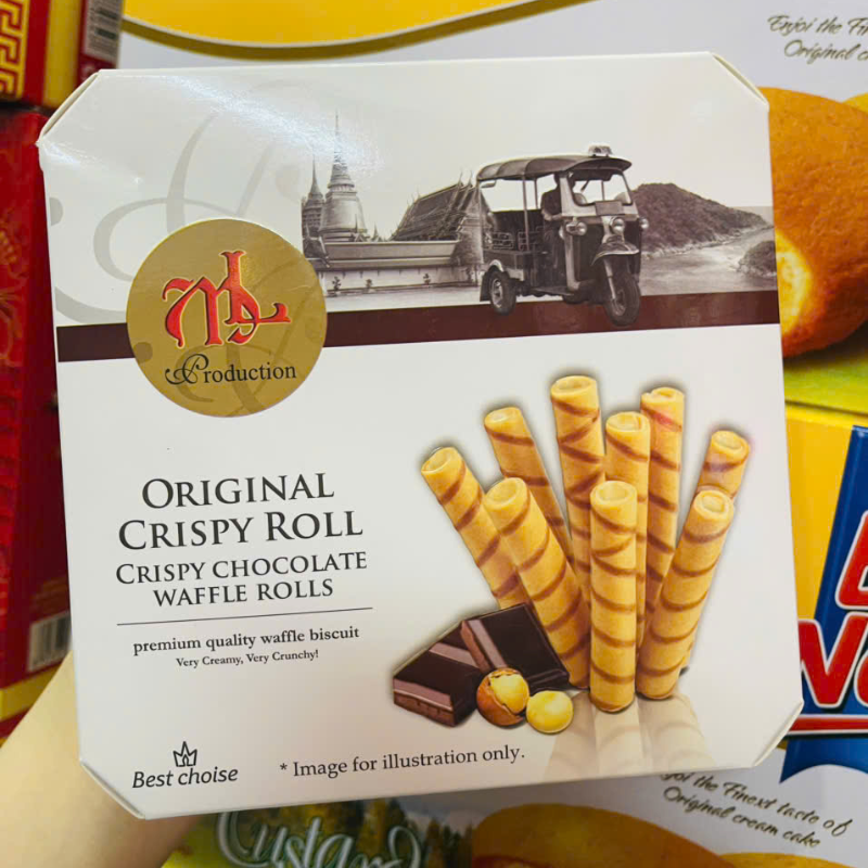 Kho sỉ hộp Bánh Quế Cuộn Original Thơm Ngon - Bánh Original Trang Trí Tết