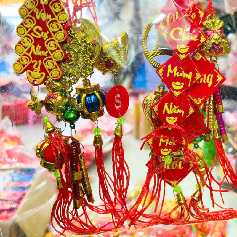 Set 10 Dây Liễn Treo Trang Trí Nhà Cửa - Liễn Treo Cây Nhiều Mẫu