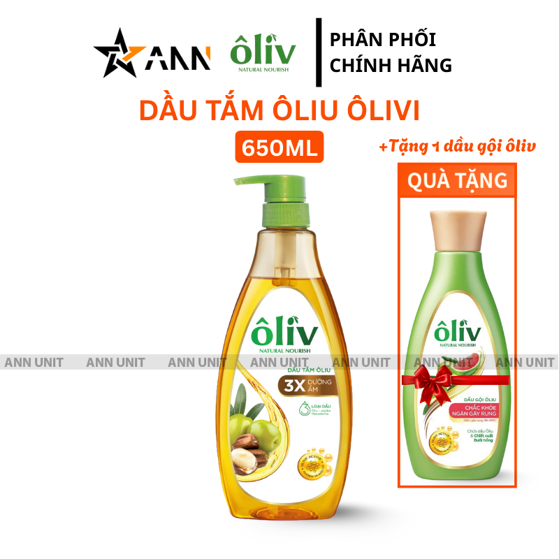 27657_7_20251215154947.png Dầu Tắm Ôliu Ôliv 3x Dưỡng Ẩm 650ml - Tặng Dầu Gội Ôliu Giúp Giảm Gãy Rụng Tóc - 8935136865402