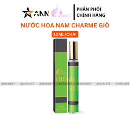 Nước Hoa Nam Charme Giò 10ml - Hương Thơm Hiện Đại Sang Trọng - 8936194698599LE