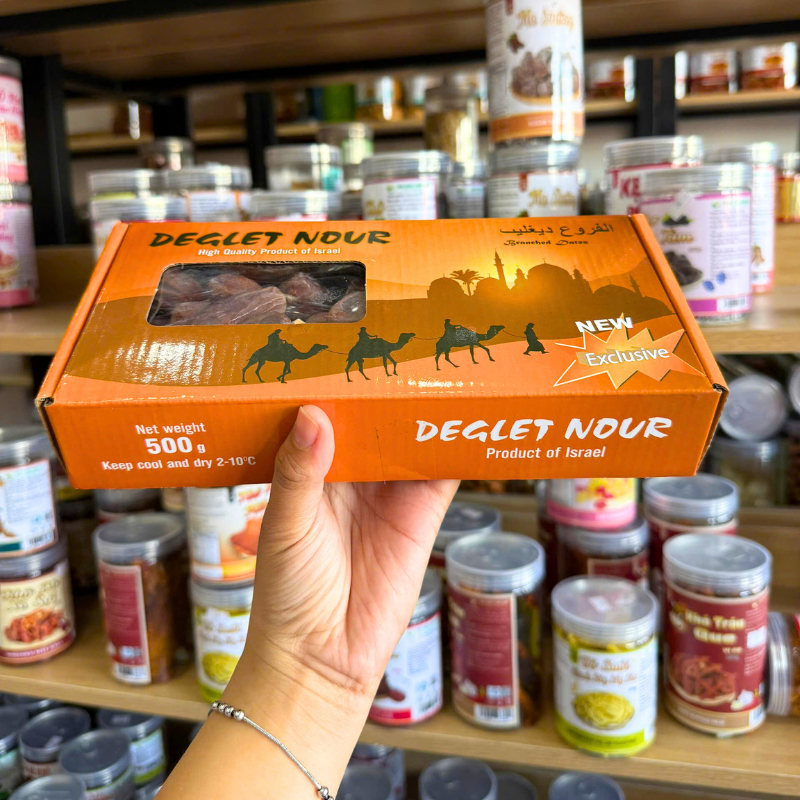 Chà Là Deglet Nour Sấy Dẻo - Chà Là Lạc Đà 500g