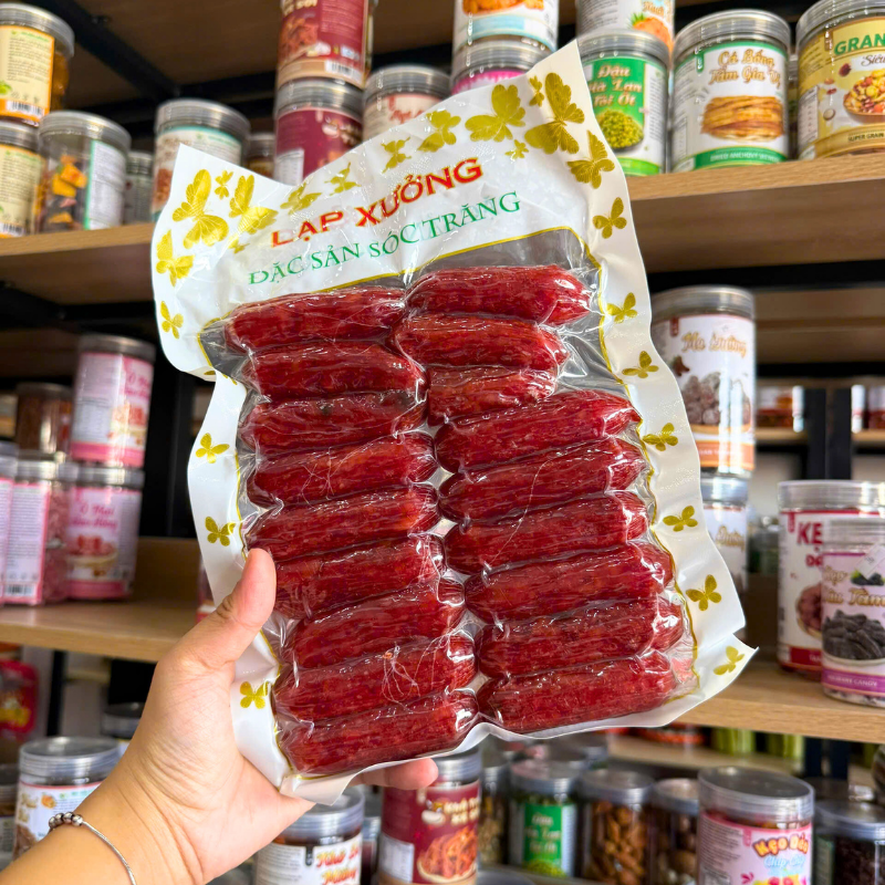 Lạp Xưởng Thịt Heo Sóc Trăng Thơm Ngon