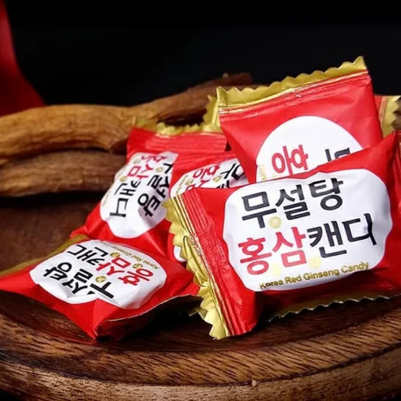 Giá sỉ keo Sâm Đỏ Sugar Free Hàn Quốc 500g