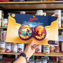 Bánh Danisa Gold Hộp Thiếc - Bánh Quy Bơ Danisa Bản Truyện Cổ Tích 400g (2 Hộp x 200g) - 8996001314517