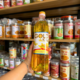 Dầu Ăn Thực Vật Gold King Phượng Hoàng 900ml - 8938507400073