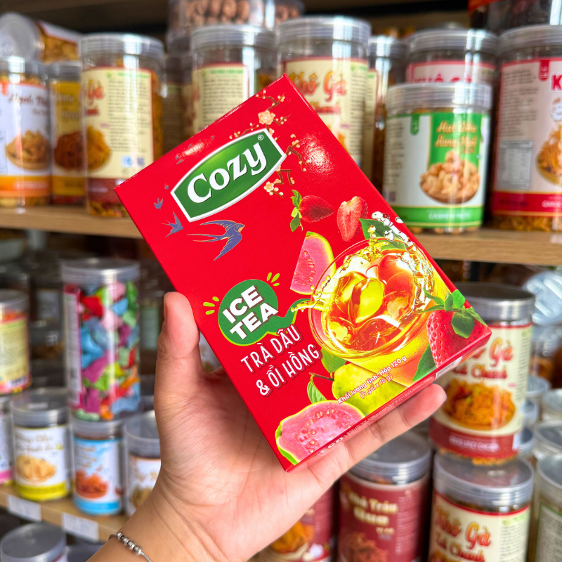Trà Dâu & Ổi Hồng COZY 120g (8 gói x 15g)