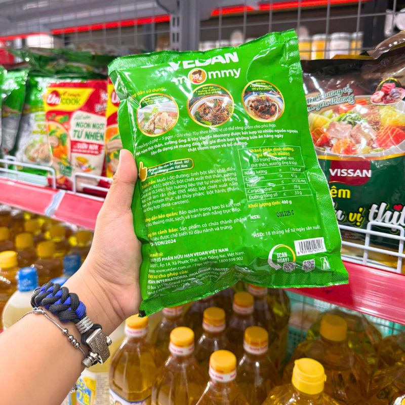 Hạt Nêm VEDAN Mommy Thịt Thăn Xương Ống Và Tuỷ 400g