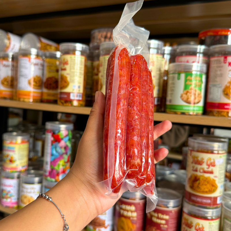 Lạp Xưởng Chaos Sua 500gr Thái Lan Đỏ 500g