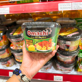Mì Xốt Trộn Spaghetti Dạng Tô OMACHI 105g - MXTSDTO