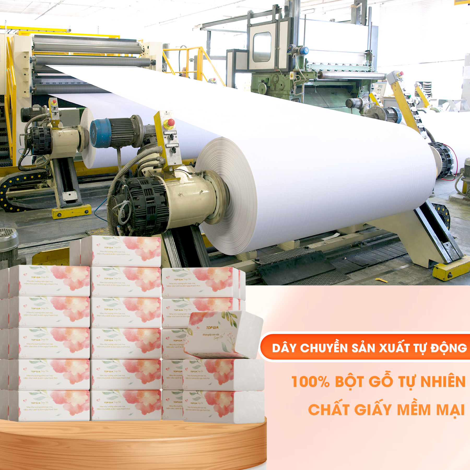 1 Gói Nhỏ Giấy Ăn Topgia Sương Mai