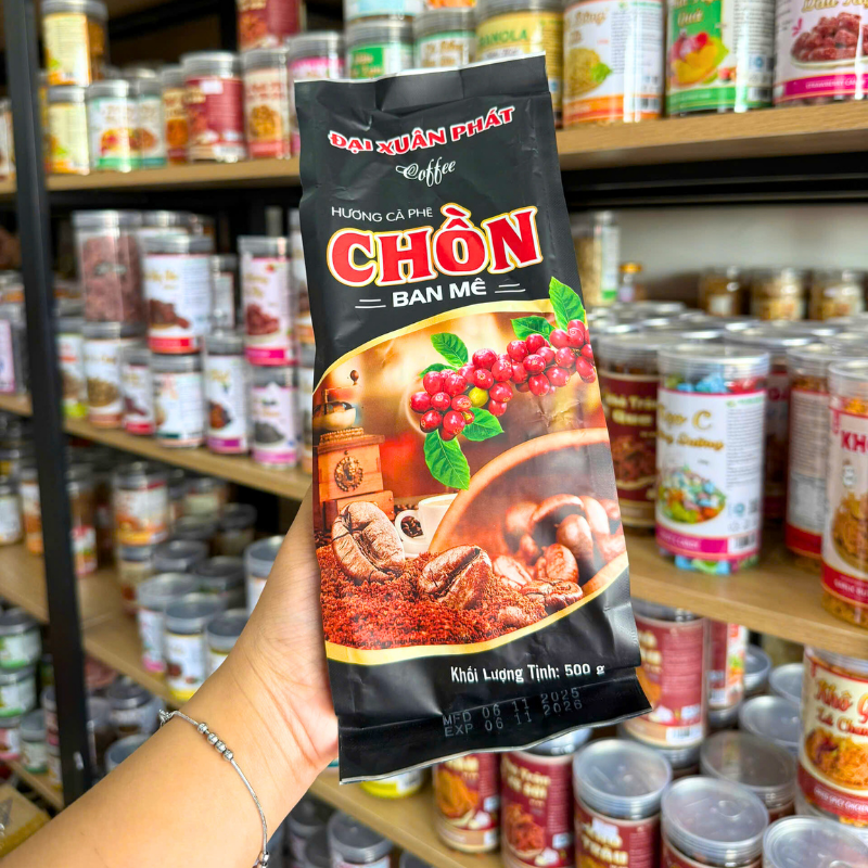 Cà Phê Chồn Ban Mê - Cafe Chồn Đại Xuân Phát 500g