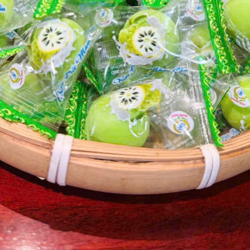 Kẹo Dẻo Hàng Xá Mãng Cầu Bi 100g