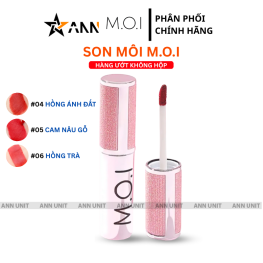 Không Hộp - Son Môi Love M.O.I Màu Hồng - Son Moi 3 Màu - SMOI02