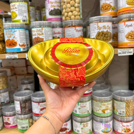 Bánh Quy RITAZ GOLD Thập Cẩm Hộp Thiếc Thỏi Vàng - 9556562000398