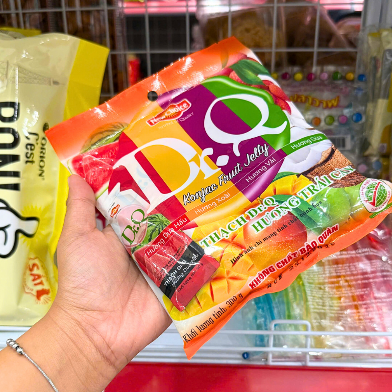 Giá sỉ thạch Rau Câu Dr.Q Hương Trái Cây New Choice 300g