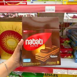 Bánh Xốp Nabati Richoco Vị Socola 300g (20 Gói x 15g) - 8993175533157