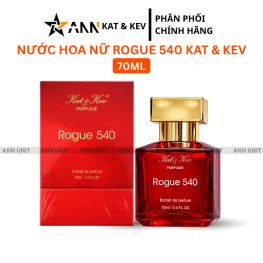 Nước Hoa Nữ Kat Kev Rogue 540 70ml - Hương Thơm Sang Trọng Thanh Lịch - 8936213272793
