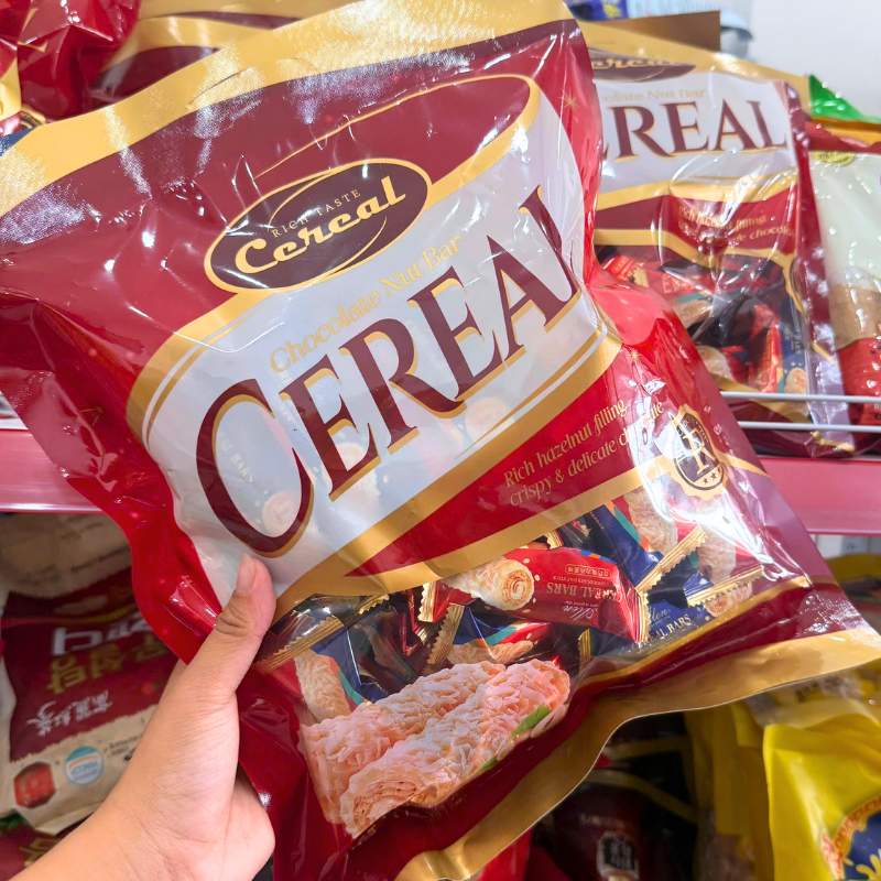 Sỉ bánh Ngũ Cốc Socola Hạt Phỉ Cereal 300g