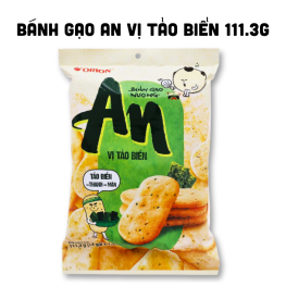 Bánh Gạo Nướng AN Vị Tảo Biển Orion 111,3g - 8936036026191
