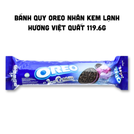 Bánh Quy Oreo Socola Vị Kem Lạnh Việt Quất 119,6g - 7622300442507