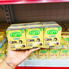 Sữa Đậu Nành FAMI Vị Đường Đen Lốc 6 Hộp (200ml/Hộp) - 8934614031216