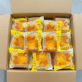 1 Thùng Bánh Bông Lan BOWKNOT Vị Chà Bông Lòng Đỏ Trứng Muối 2kg - Thùng 24 Cái - 6973818470584THUNG