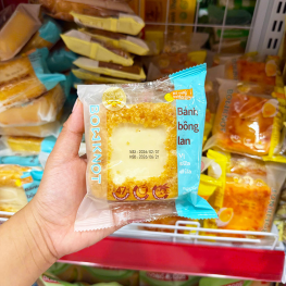 1 Cái Bánh Bông Lan BOWKNOT Vị Sữa Dừa - 6973818470676