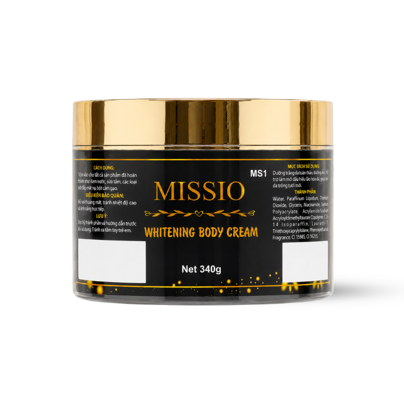 Giá sỉ kem Body Missio Whitening Body Cream 340g