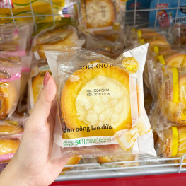1 Bánh Bông Lan BOWKNOT Dừa Hình Tart - 6973818471116