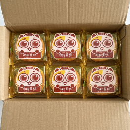 1 Thùng Bánh Bông Lan Ruốc Gấu Mèo Master Min - Thùng 30 Cái - 6952147802211THUNG