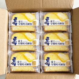 1 Thùng Bánh Mì Sandwich Kẹp Sữa Horsh 45g - Thùng 35 Cái - 6973202709054THUNG