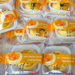 Thùng 48 Bánh Trứng Nướng Lòng Đỏ Chảy Đài Loan 50g/Cái - 6972776441728THUNG