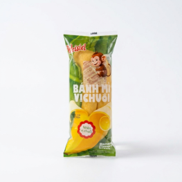 1 Bánh Mì Weisiel Trái Chuối - Bánh Mì Vị Chuối - 6971695105544