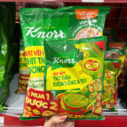 Hạt Nêm Thịt Thăn Xương Ống KNORR 900g - Tặng Kèm Gói Nhỏ 136g - 8934707031796