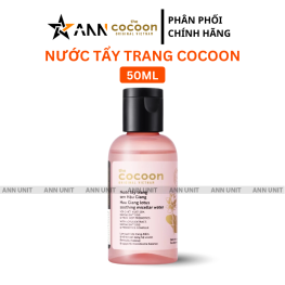 Nước Tẩy Trang Sen Hậu Giang Cocoon 50ml - 8936217701152