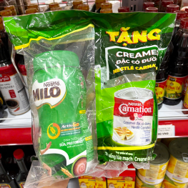 Bột Thức Uống Lúa Mạch Milo 400g - Tặng 1 Lon Sữa Đặc Có Đường 388g - 8934804025780
