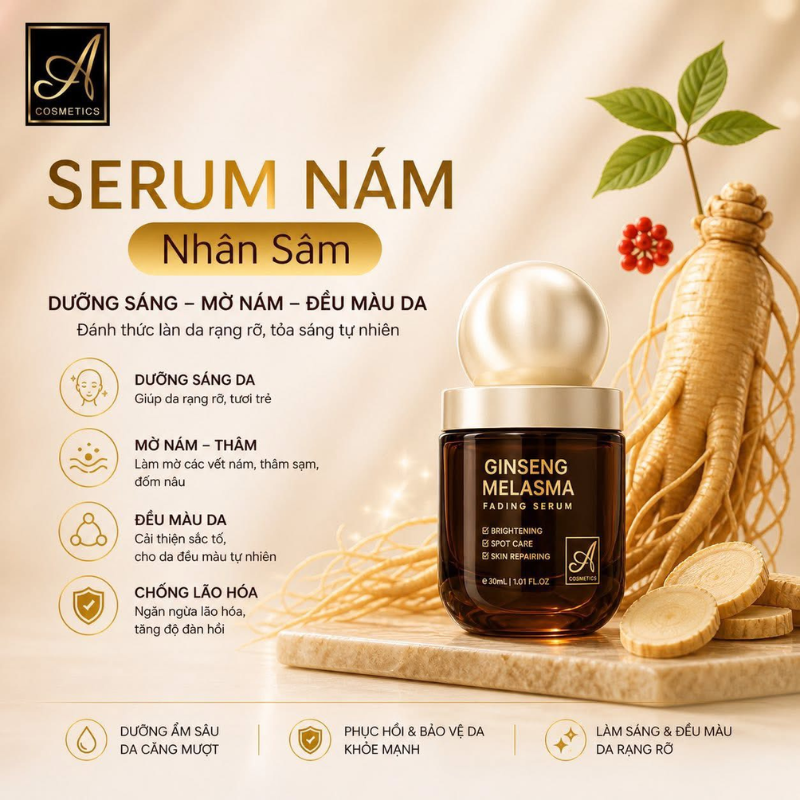 29597_22_20260515121831.png Serum Nám A Ginseng Melasma Fading Serum Cosmetic Phương Anh 35ml - Serum A Mỹ Phẩm Phương Anh - Phiên Bản Mới - 8938564108042