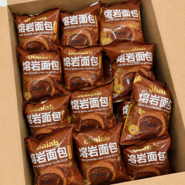 1 Thùng Bánh Mì Nhân Chảy Obalab Vị Socola - Thùng 35 Cái - 6970645921647THUNG