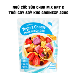 Ngũ Cốc Sữa Chua Mix Hạt & Trái Cây Sấy Khô Grainexp 220g - 6974675012672