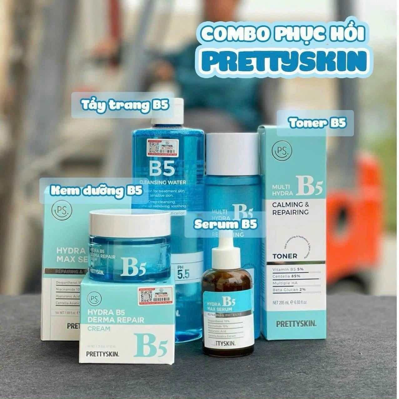 Nhà e lại về thêm siêu phẩm B5 cho đủ phục hồi nhà Prettyskin rồi đây ạ