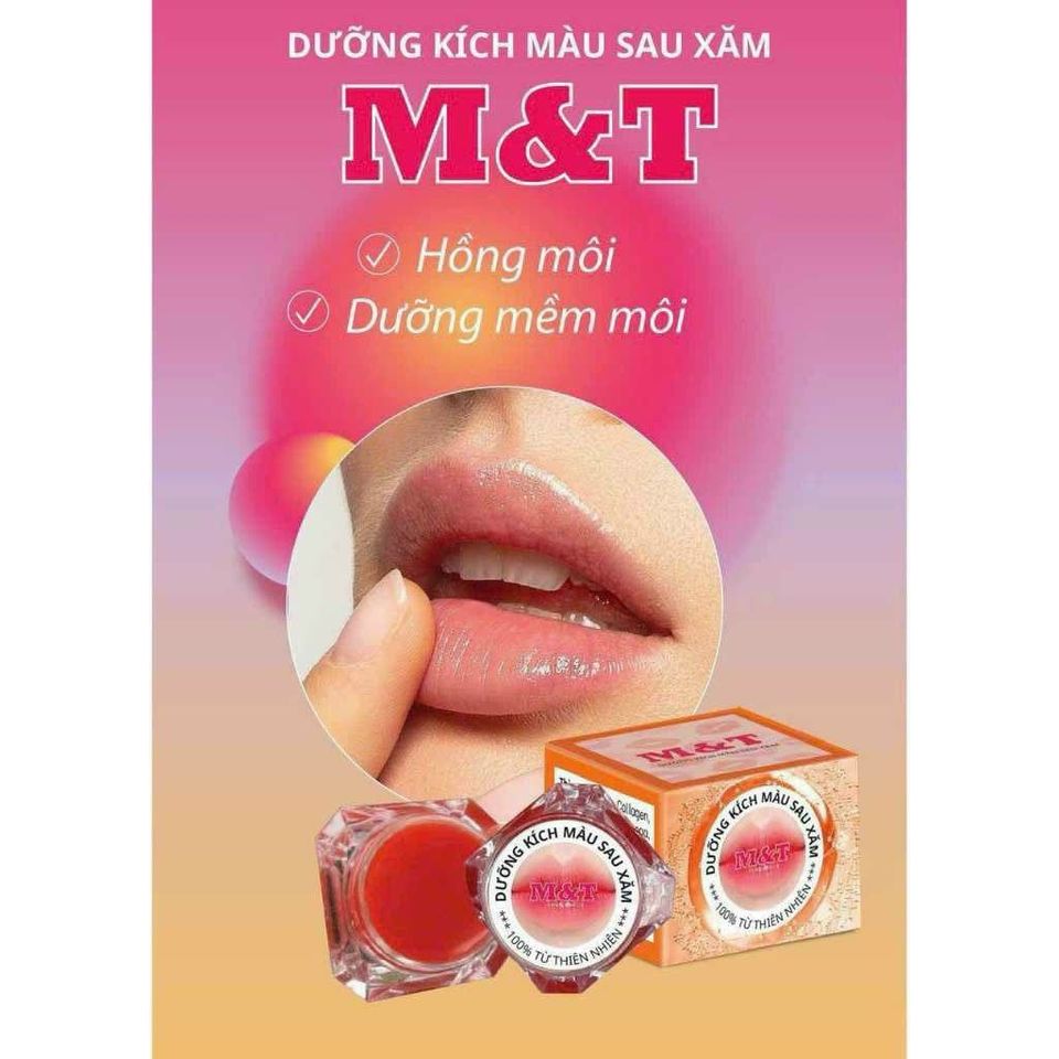 Kích màu môi colagen M&T  dưỡng môi collagen kích màu môi